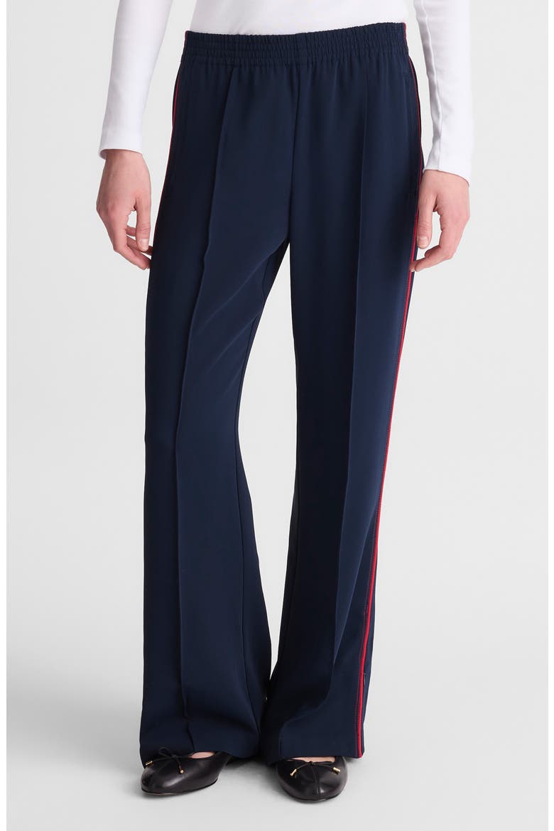 Pull-On Bootcut Track Pants, Main, color, CLASSIC NAVY