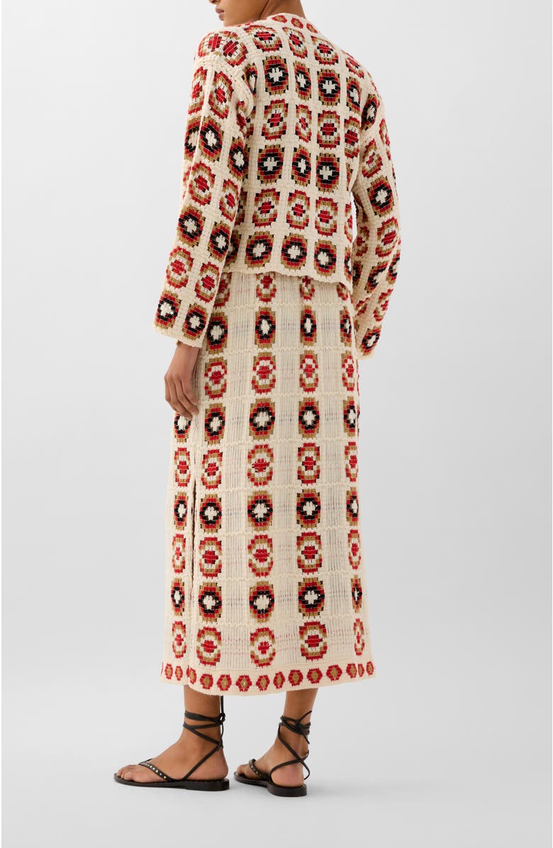 Scalpers Croch Skirt, Alternate, color, Ivory