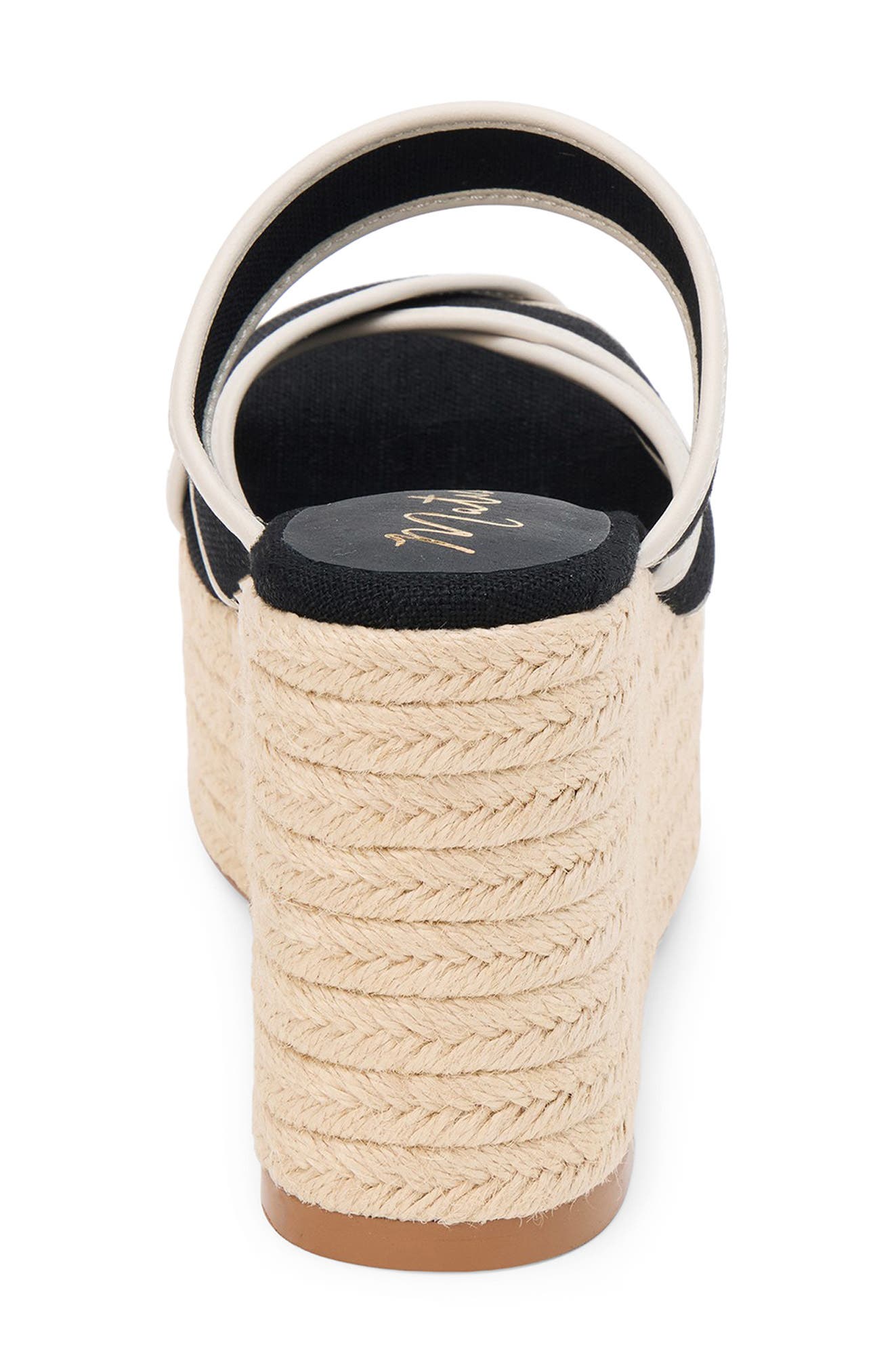 Matisse Palm Beach Platform Wedge Sandal, Alternate, color, Black