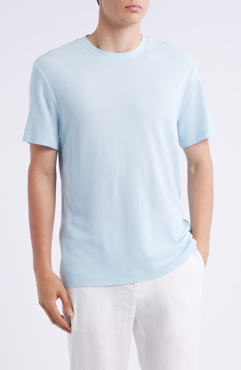 NN07 Clive Cotton Blend T-Shirt, Main, color, Winter Sky