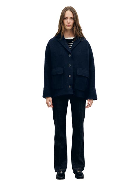 Oversized Luxe Texture Coat
