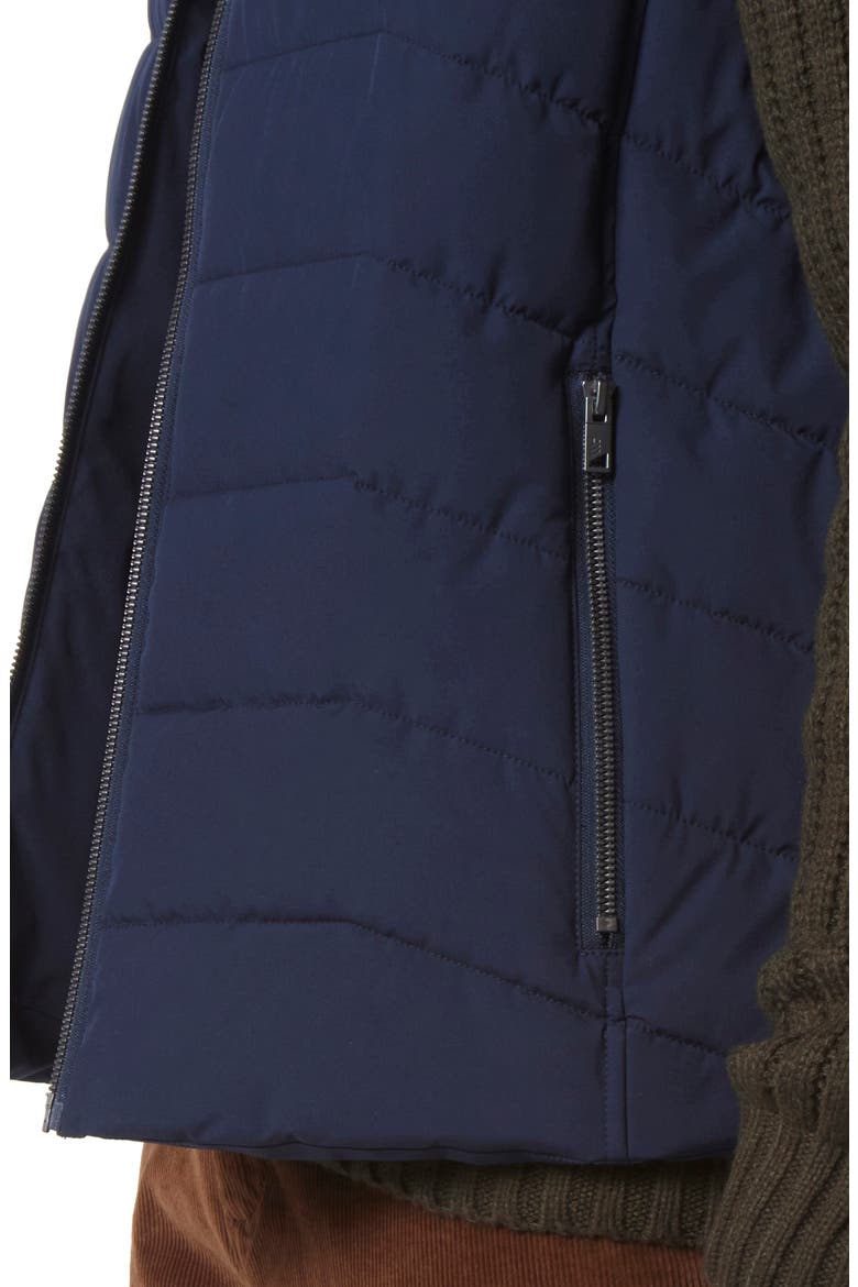 Packable Vest, Alternate, color, INK