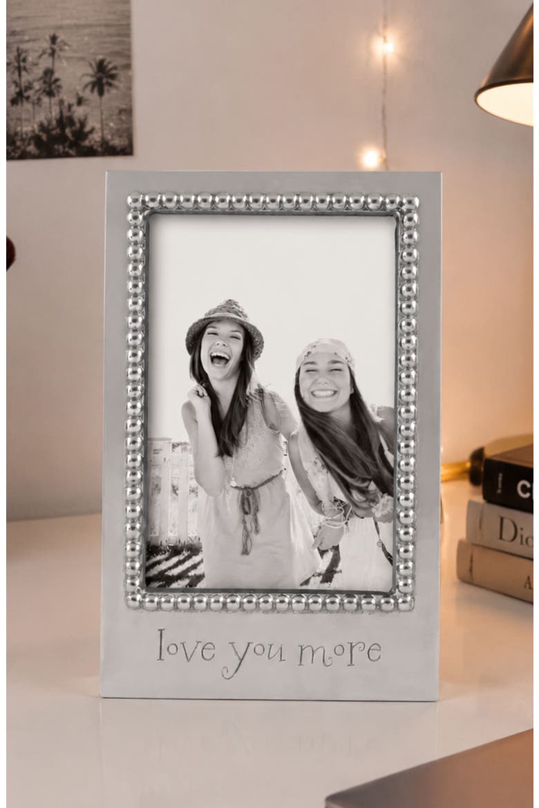 Love You More 4 x 6-Inch Picture Frame, Alternate, color, NO COLOR