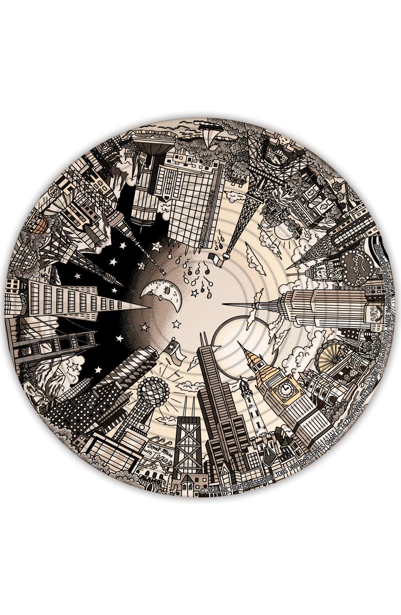 Spin Flip Charles Fazzino 2L 14 Rings 2In1 8+, Alternate, color, Multicolored