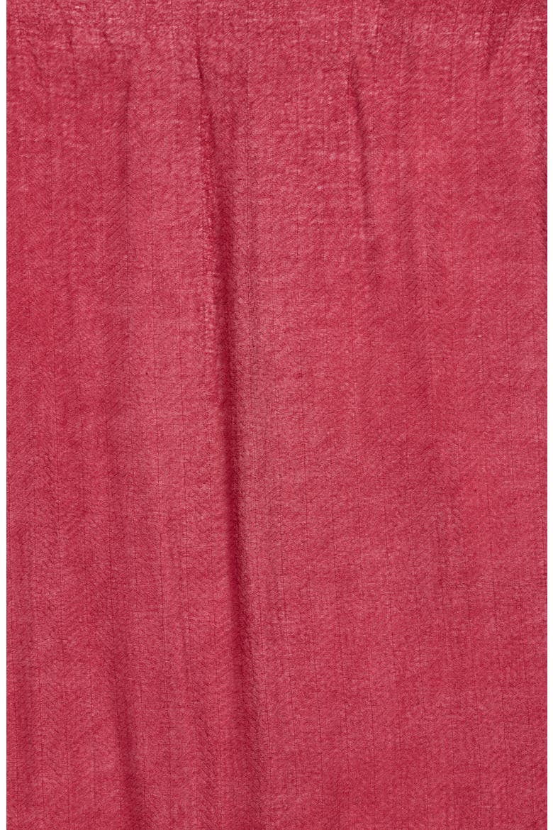 Oversize Scarf, Alternate, color, BURGUNDY