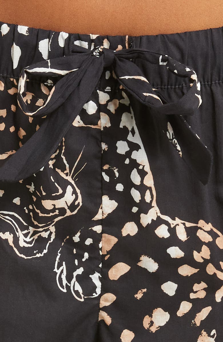 Print Cotton Short Pajamas