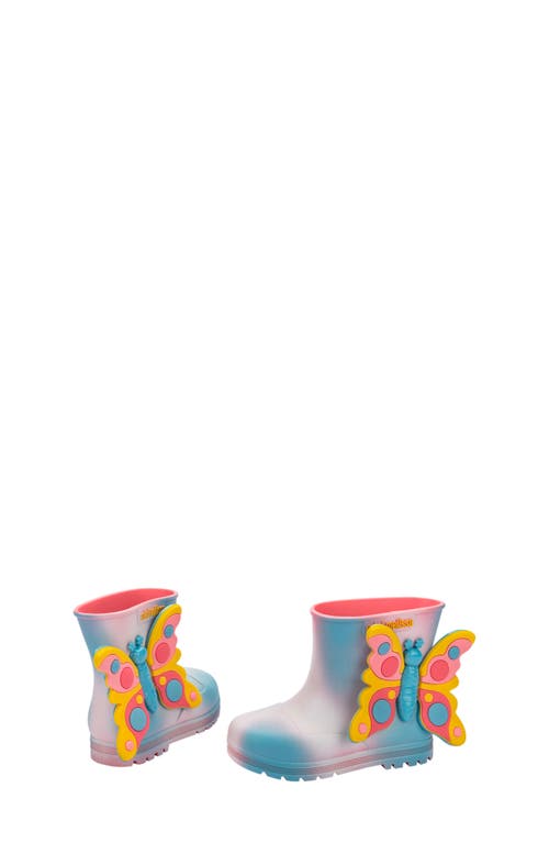 Mini Melissa Welly Wonderland Boot In Multi