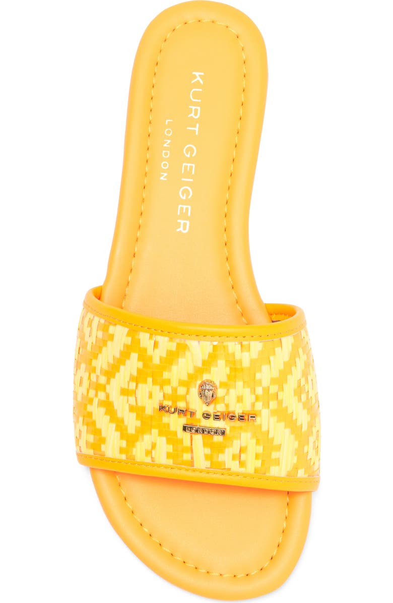 Kurt Geiger London Greenwich Slide Sandal, Alternate, color, Orange