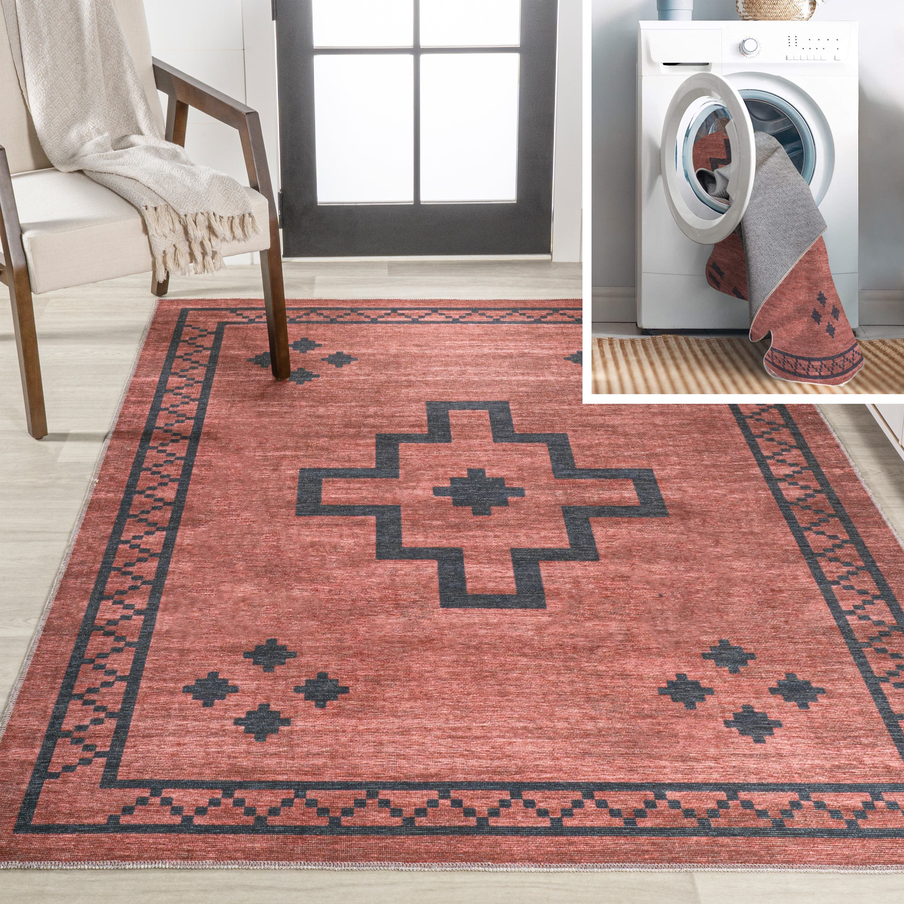 selected Red/Dark Gray
