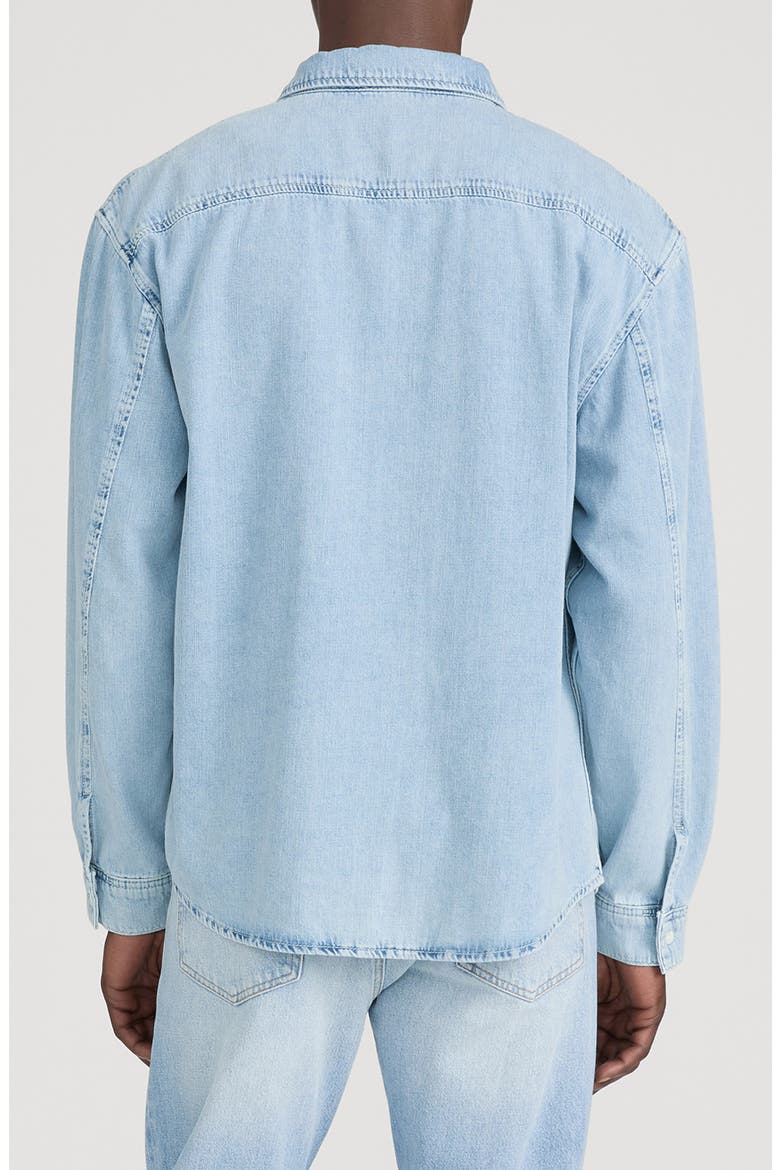 Classic Denim Button-Up Shirt, Alternate, color, SUNDAY