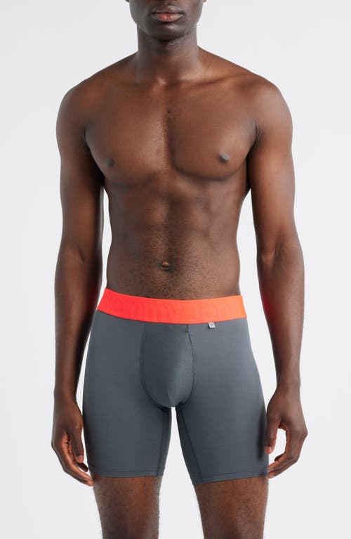 Tommy John 360 Sport 4-inch Hammock Pouch™ Boxer Briefs In Gray