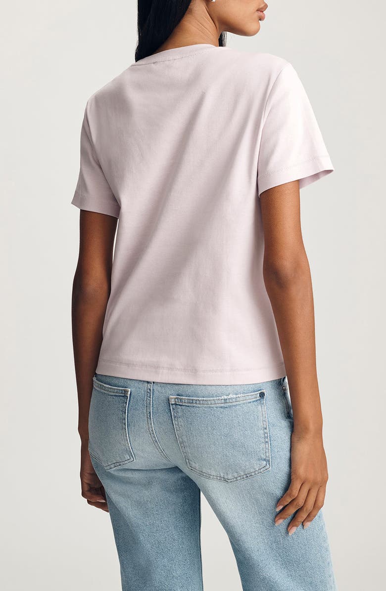 Mavi Jeans Nina Crewneck Cotton T-Shirt, Alternate, color, 