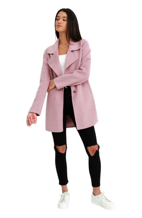 Ex-Boyfriend Wool Blend Oversized Jacket