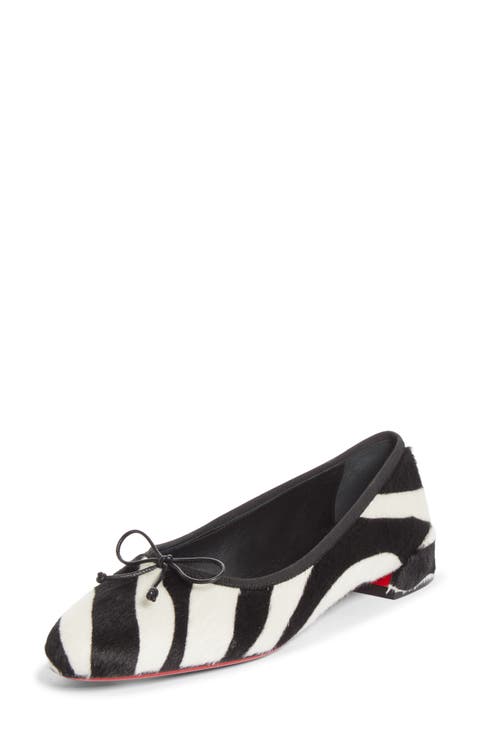 Sweetie Jane Genuine Calf Hair Flat