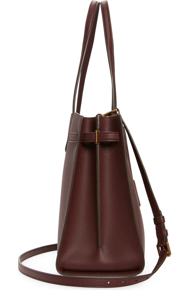 Tory Burch Walker Leather Satchel, Alternate, color,