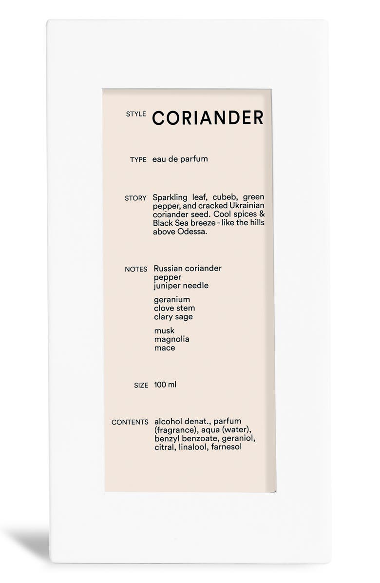 D.S. & Durga Coriander Eau de Parfum, Alternate, color, 