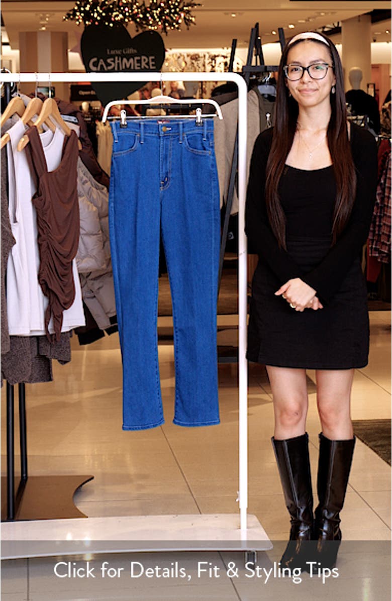 The Hustler High Waist Ankle Bootcut Jeans, sales video thumbnail