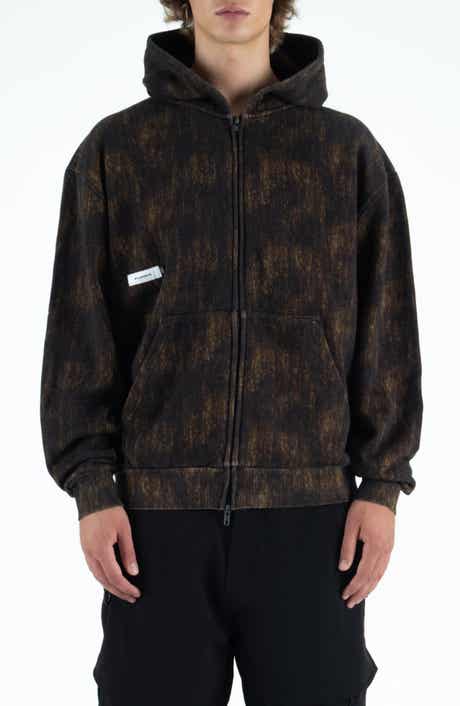 STUDENTS Bushill Camo Cotton Fleece Zip Hoodie