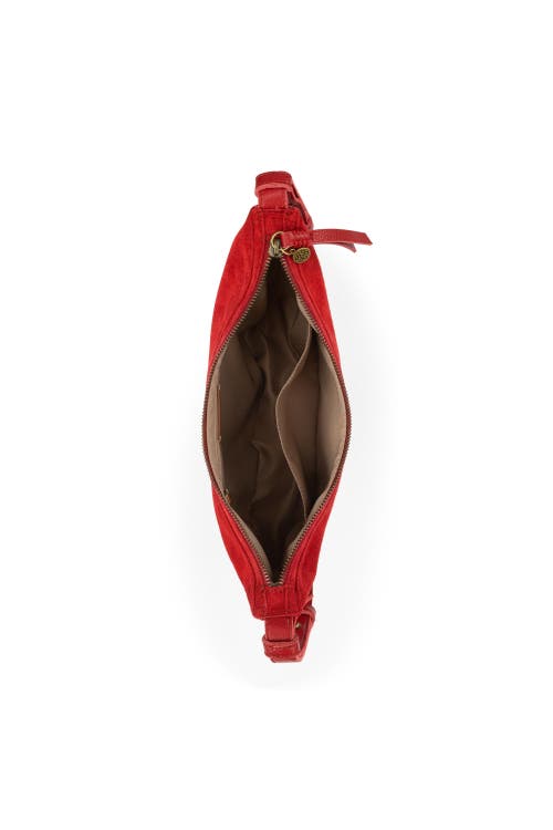 The Sak Tess Shoulder Bag Leather In Red