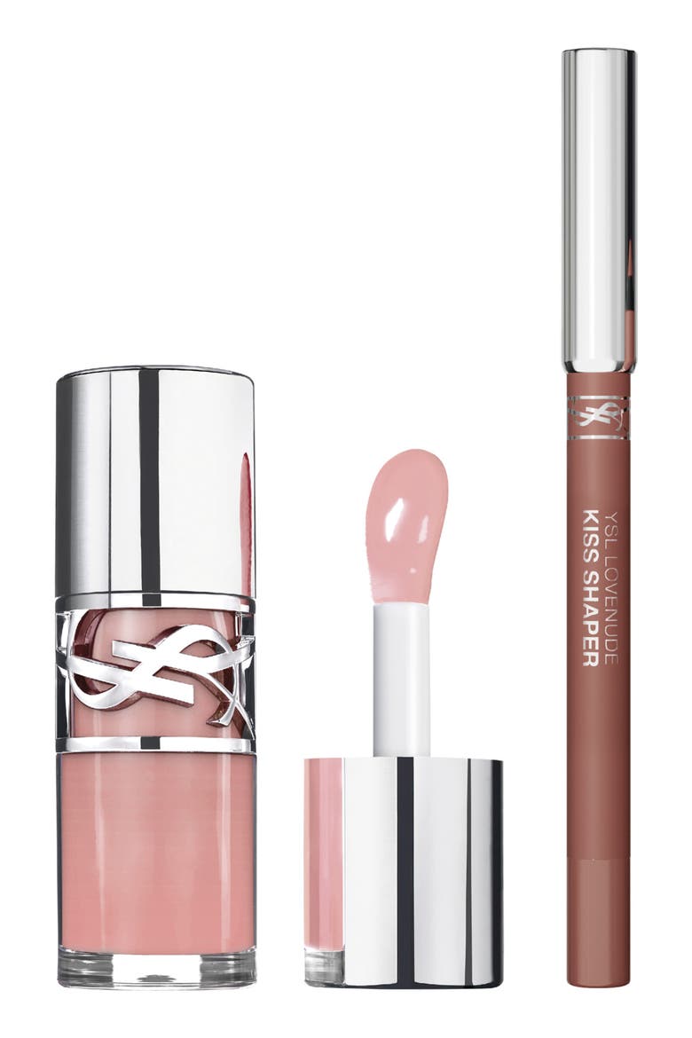 Kiss Shaper Lip Liner & Loveshine Plumping Lip Oil Gloss Set $69 Value, Alternate, color, NUDE LAVALLIERE/UNDRESSED PINK