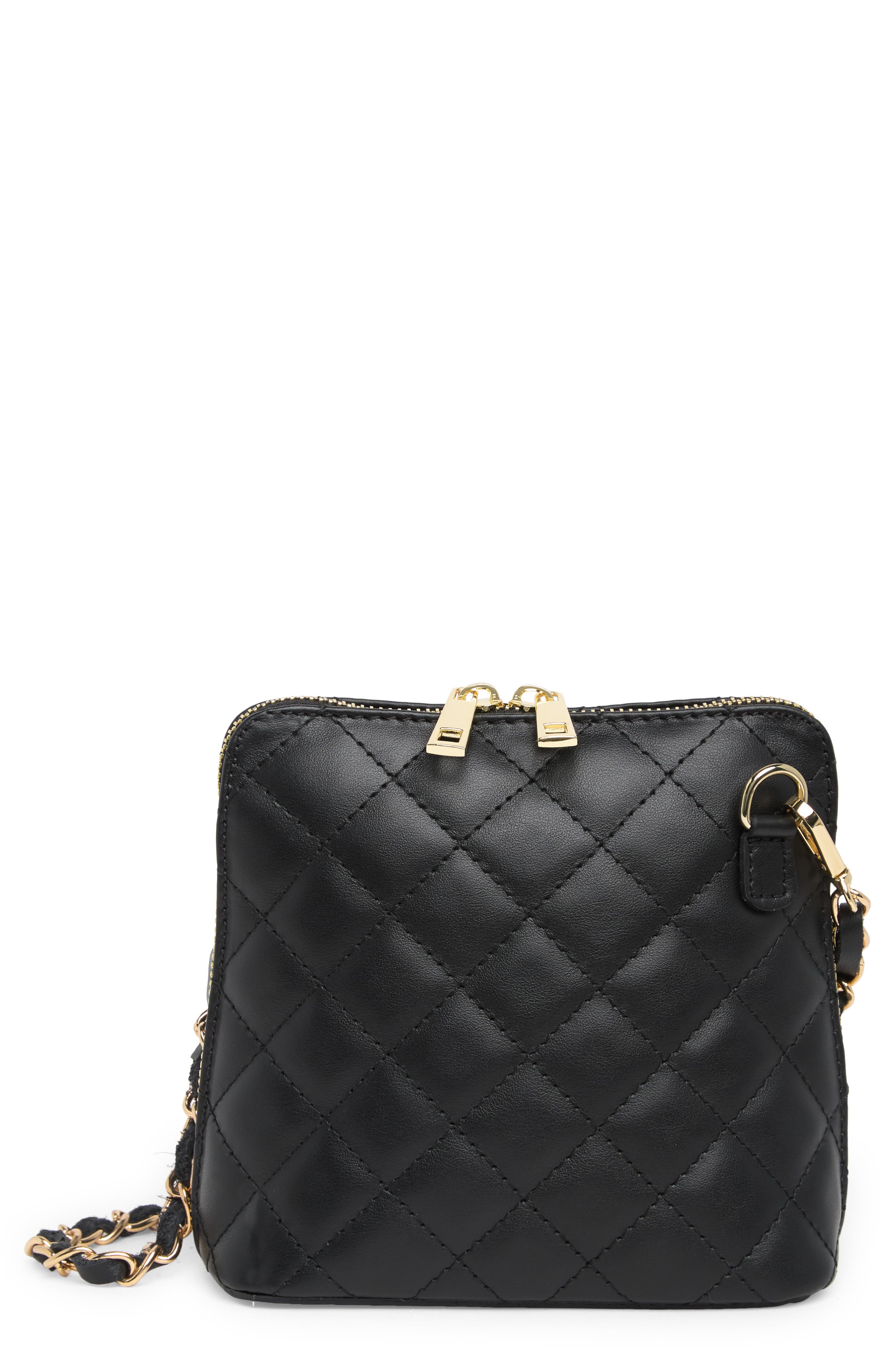 MASSIMO CASTELLO Quilted Leather Crossbody Bag (Women) | Nordstromrack