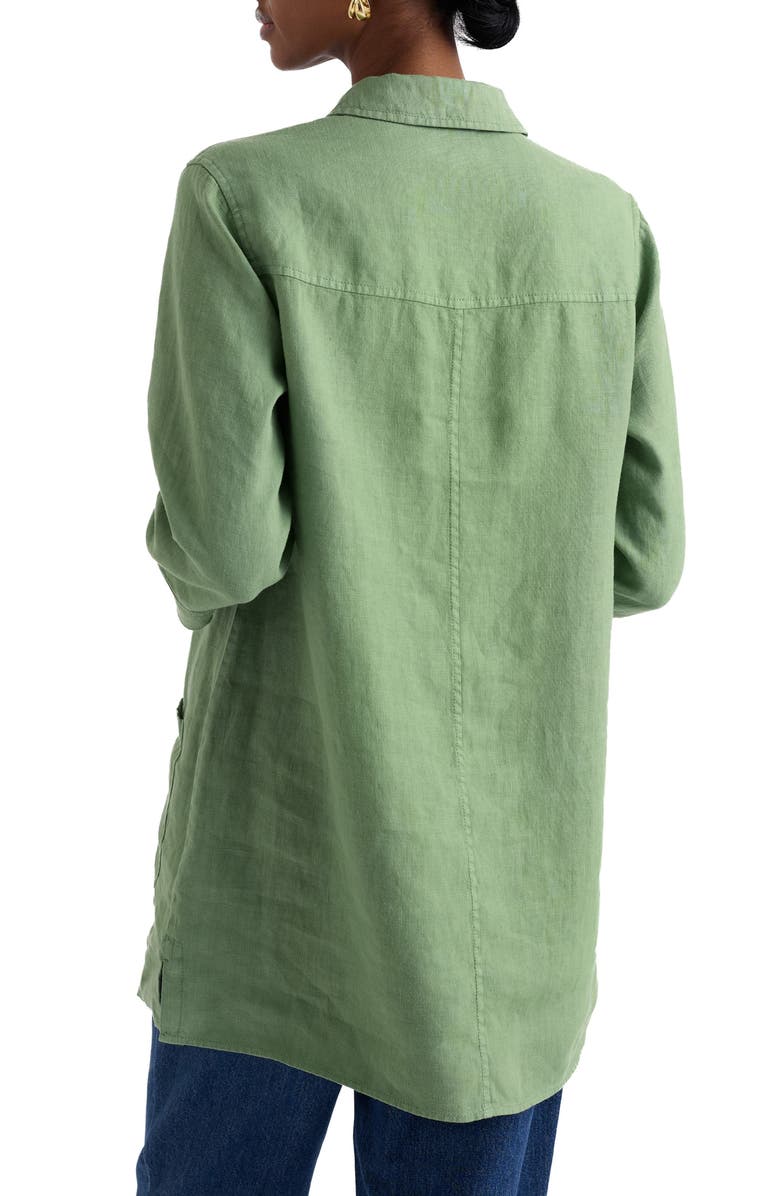 Seasalt Cornwall Artist's Journey Collared Linen Tunic, Alternate, color, 