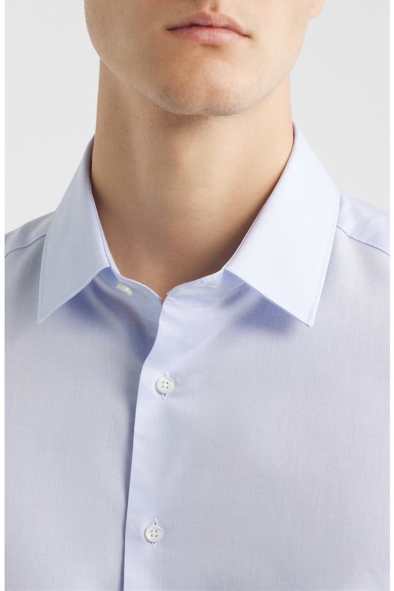 Regular Fit Light Blue Cotton Oxford Cloth Dress Shirt, Alternate, color, LIGHT BLUE