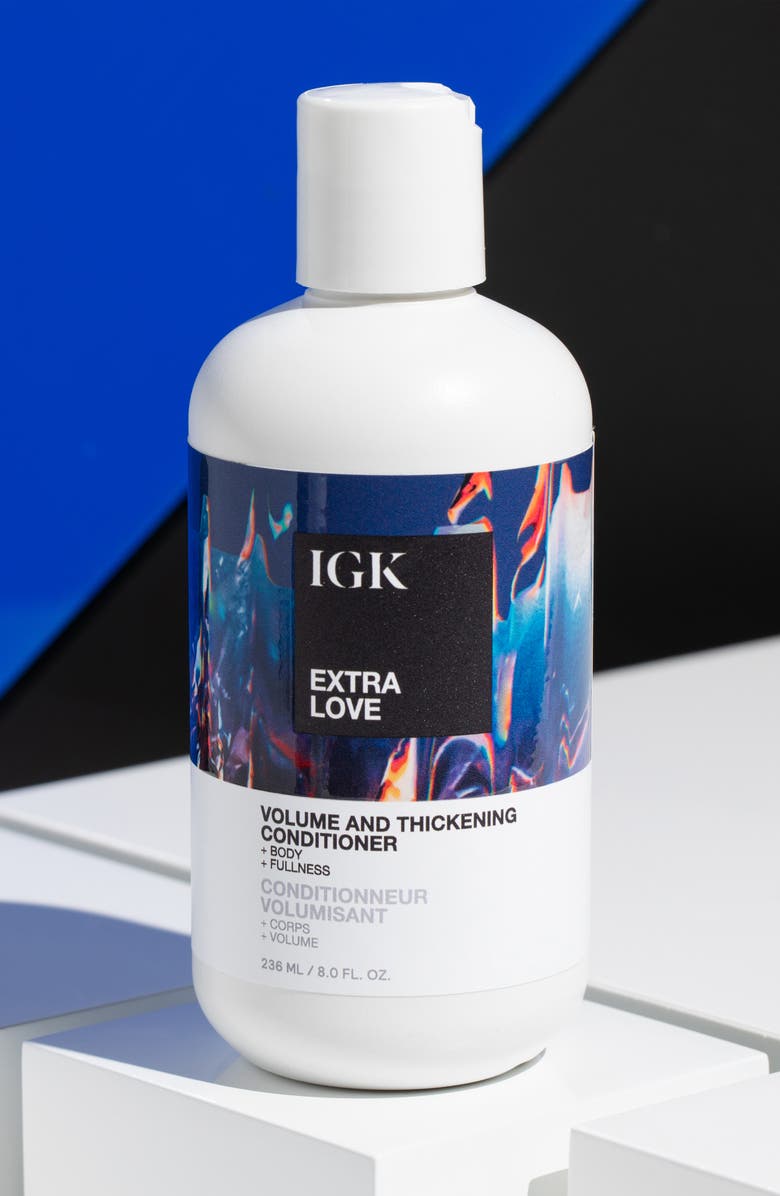 IGK Extra Love Volume & Thickening Hair Conditioner, Alternate, color, 