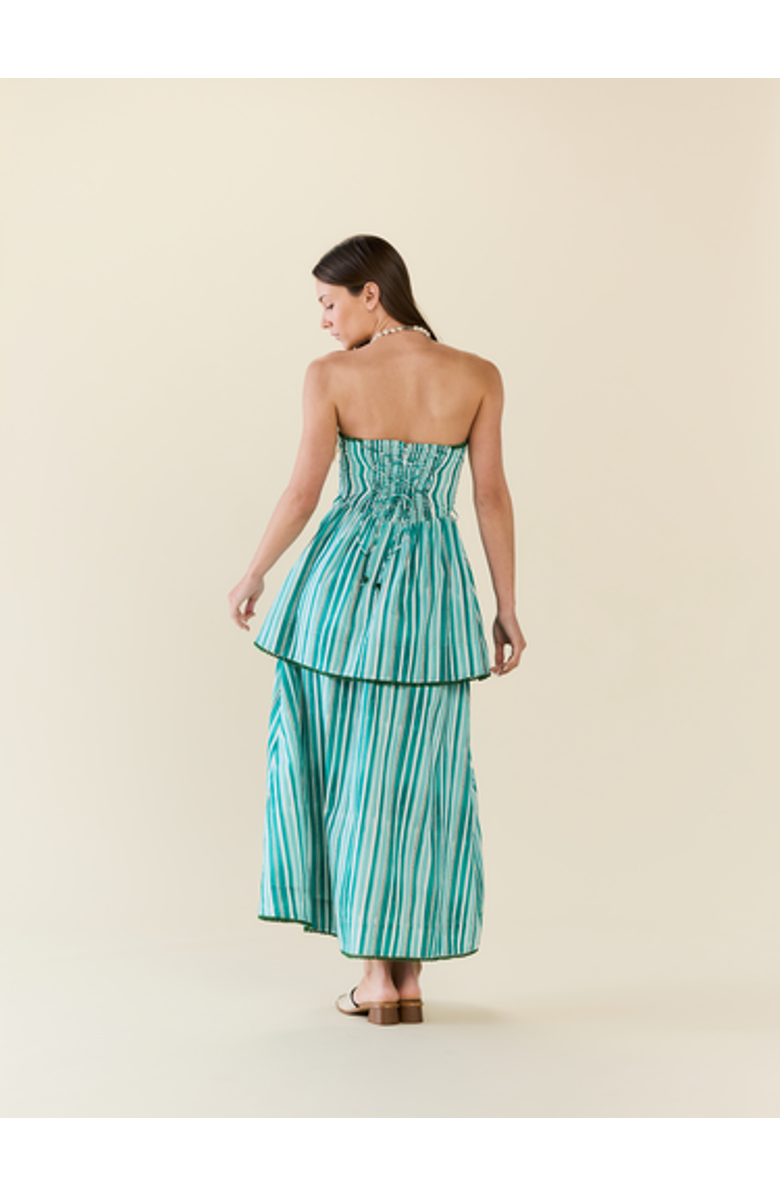 Eddy Daisy Dress x Charli Evans, Alternate, color, Dunmore Blue Stripe