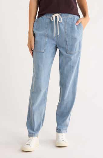 James Perse Cotton Chambray Denim Pants