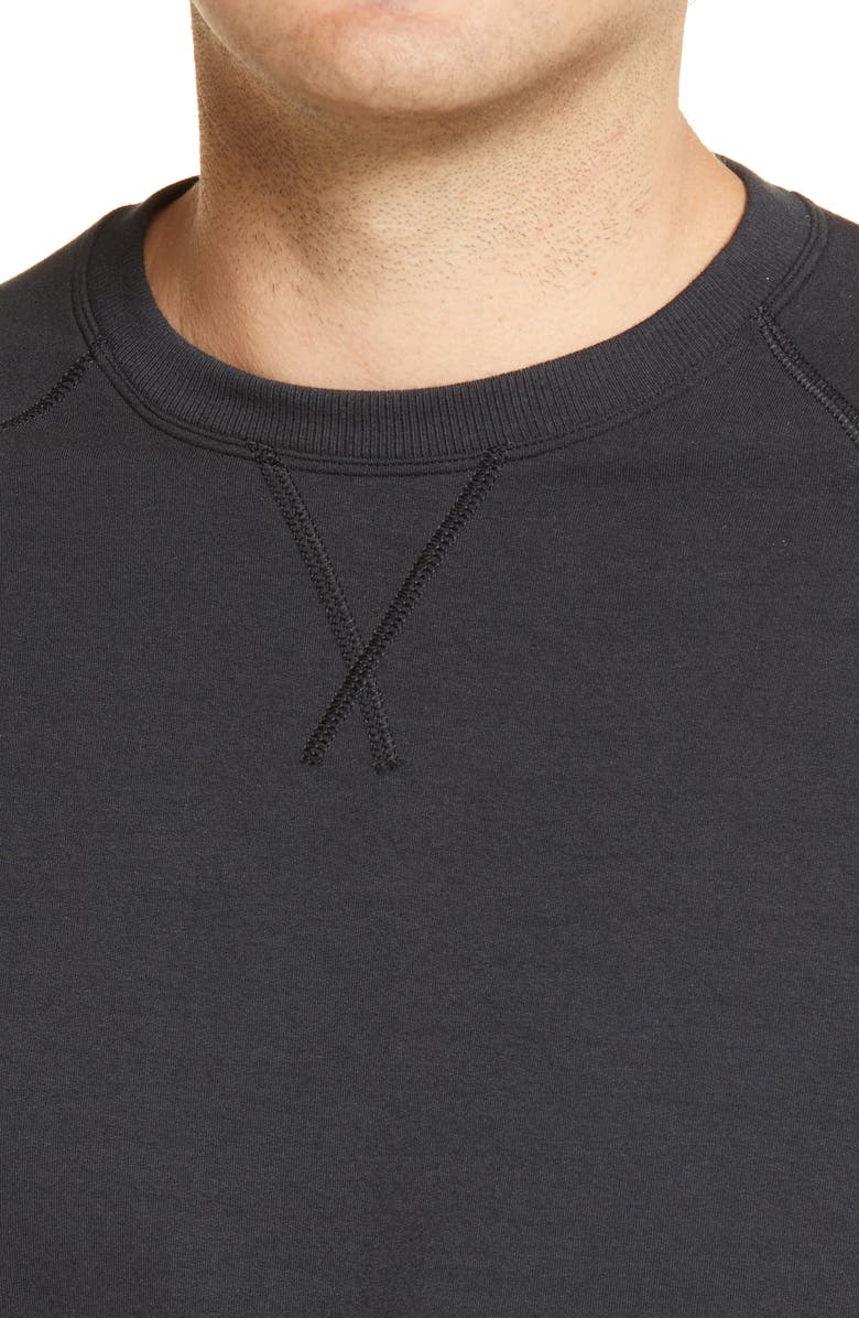 Nordstrom Fleece Raglan Crewneck Sweatshirt, Alternate, color, 