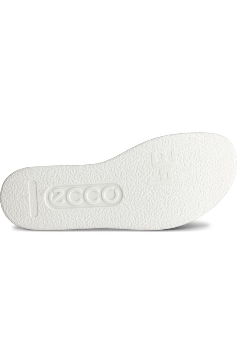 ECCO Flowt Oasis Slide Sandal, Alternate, color, White/ Pure White Gold
