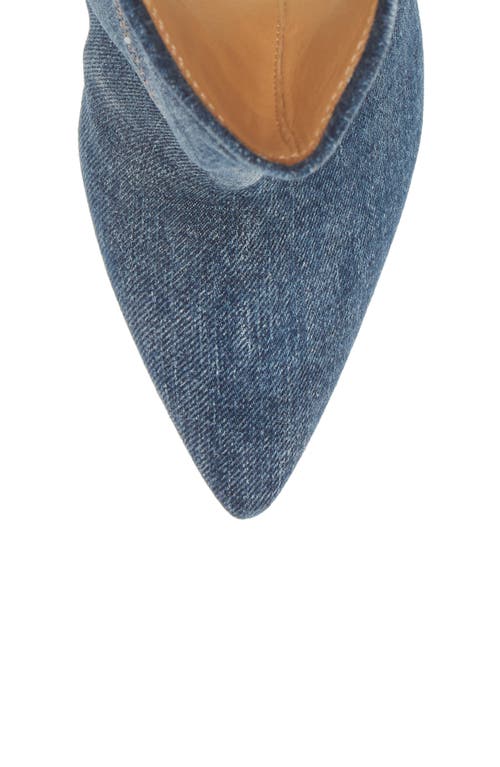 Isabel Marant Miyako Denim Bootie In Blue
