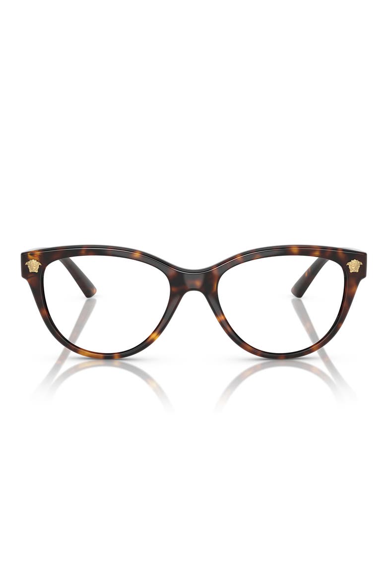 54mm Cat Eye Optical Glasses, Main, color, HAVANA