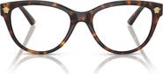 Versace 54mm Cat Eye Optical Glasses
