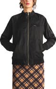 Members Only Women's Satin Bomber Jacket