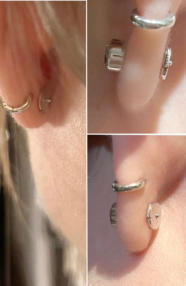 Seed2Stone The Starlet Back-Off Stud, Alternate, color, White Gold