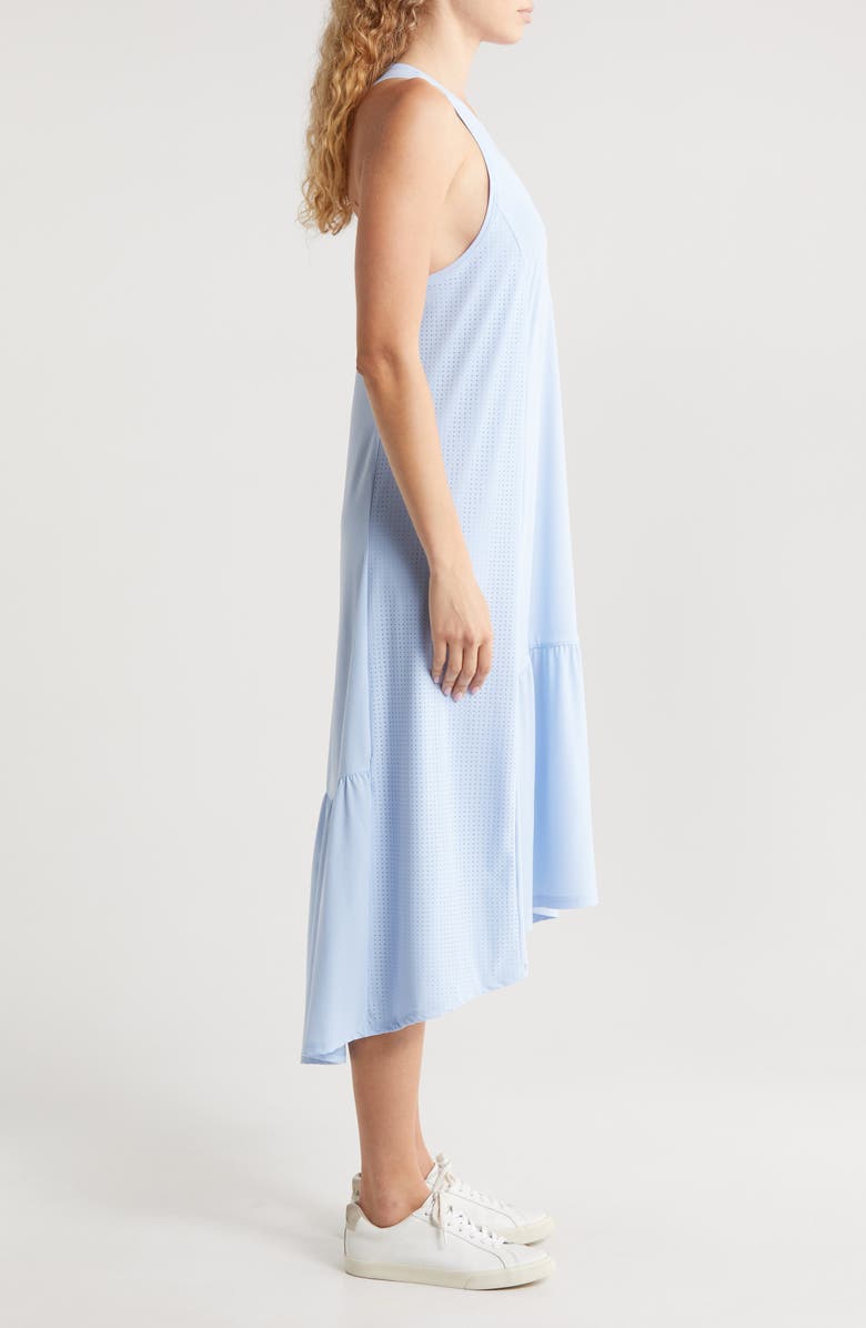 Sweaty Betty Ace Racerback Midi Dress, Alternate, color, Breeze Blue