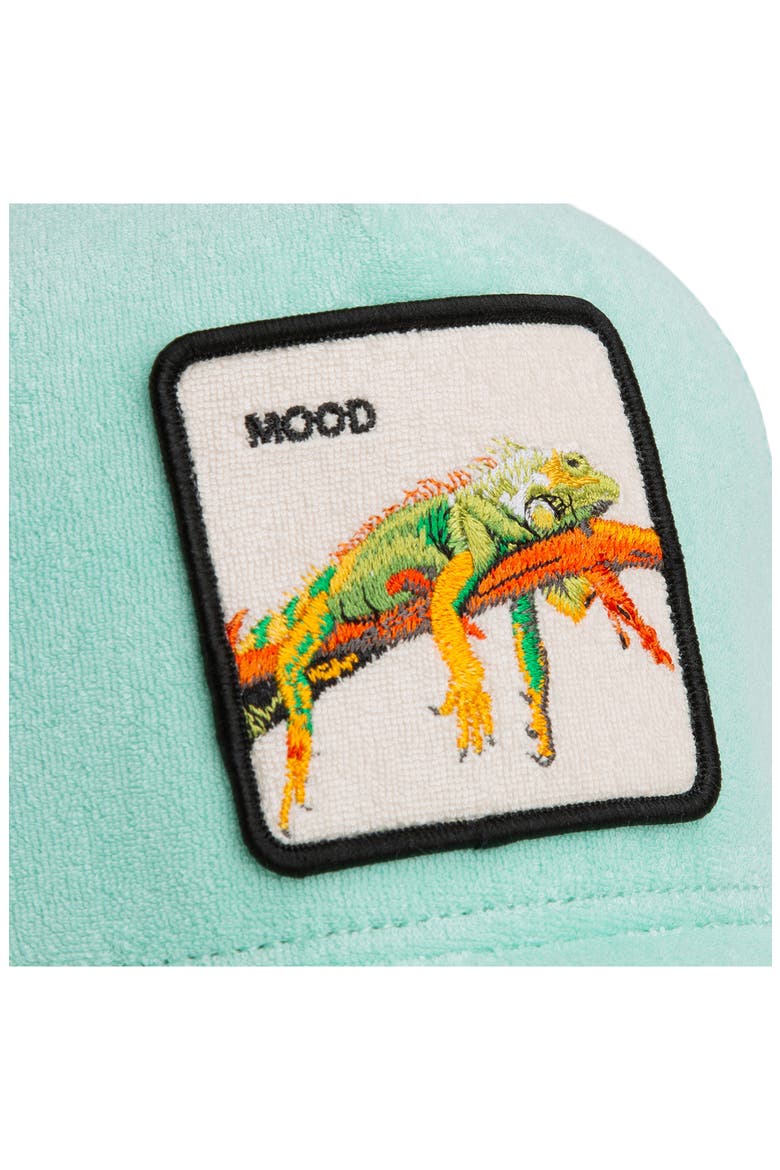 Unicorn Patch Snapback Trucker Hat, Alternate, color, GUMMY