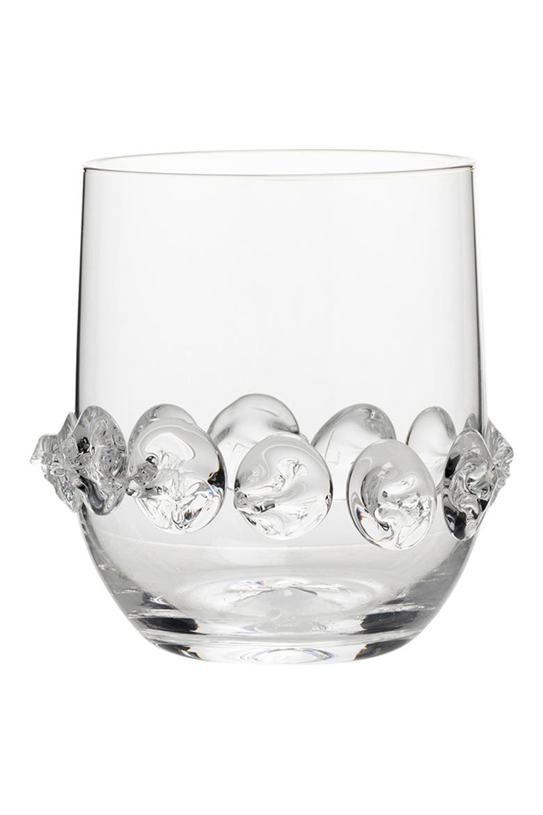 Heritage Set of 4 Assorted Stemless Wine Glasses, Alternate, color, CLEAR