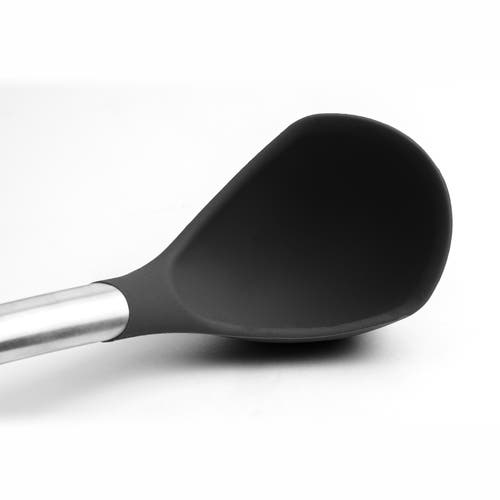 Cuisipro Silicone & Stainless Steel 12.25-inch Ladle In Black