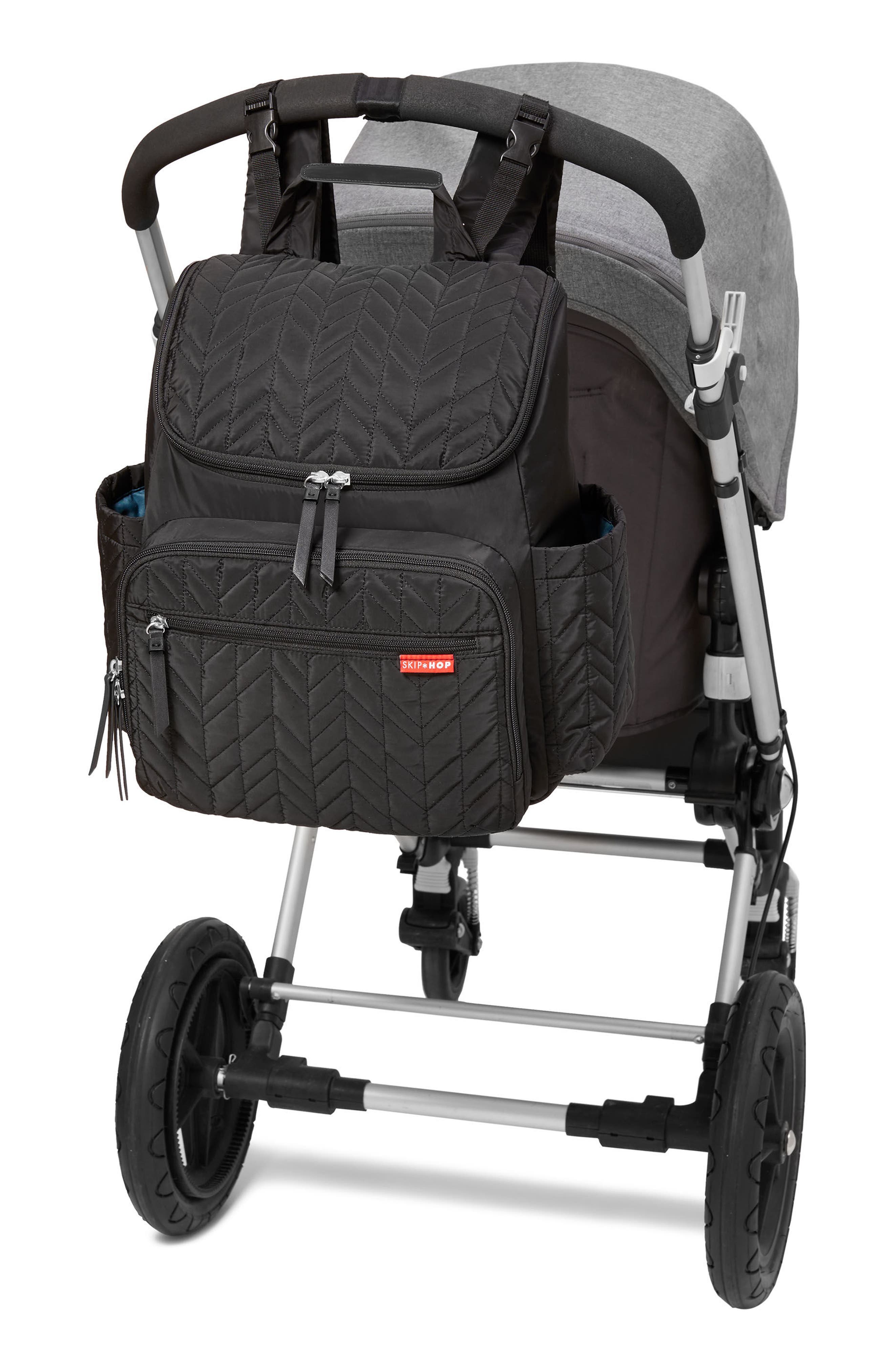 Skip Hop 'Forma' Diaper Backpack, Alternate, color, Jet Black