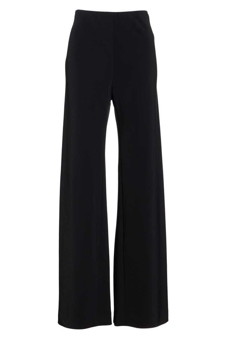 Stretch Jersey Pants, Alternate, color, BLACK