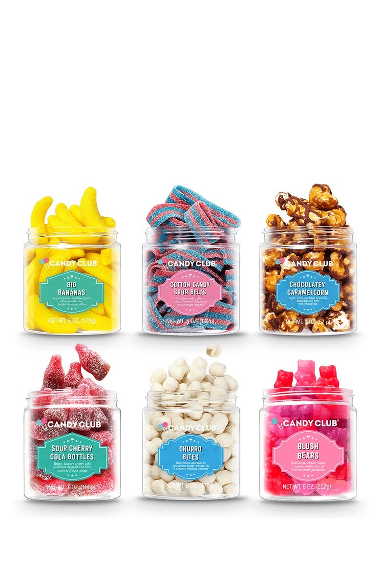 CANDY CLUB Movie Night 6-Piece Set, Main, color,