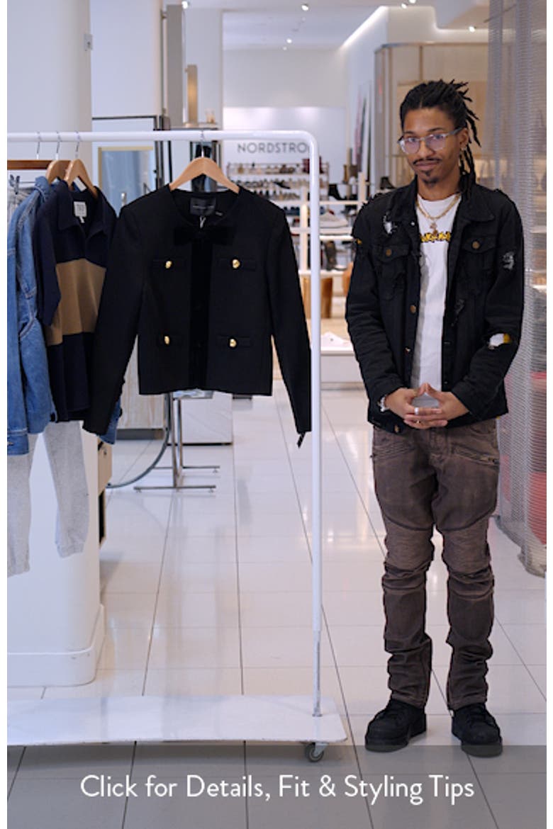 Velvet Trim Jacket video