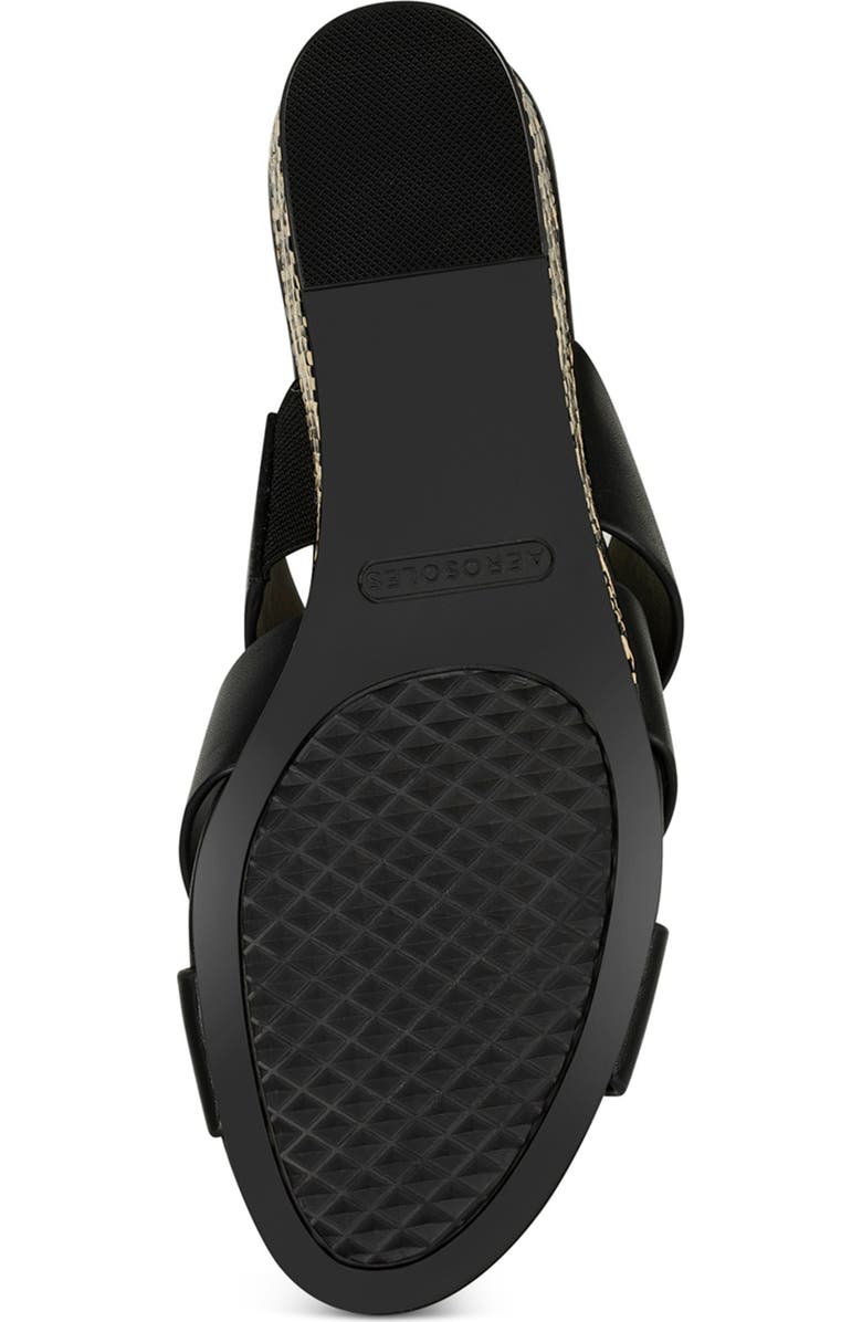 Aerosoles Westfield Leather Wedge Mule - Wide Width Available, Alternate, color,