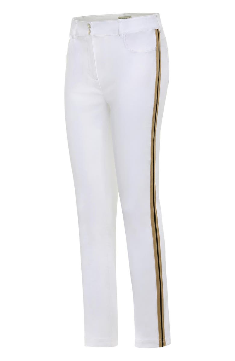 Anatomie Luli Stripe Performance Cotton Skinny Pant, Alternate, color,