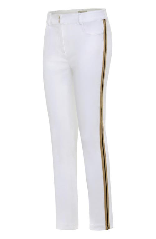 Anatomie Luli Stripe Performance Cotton Skinny Pant