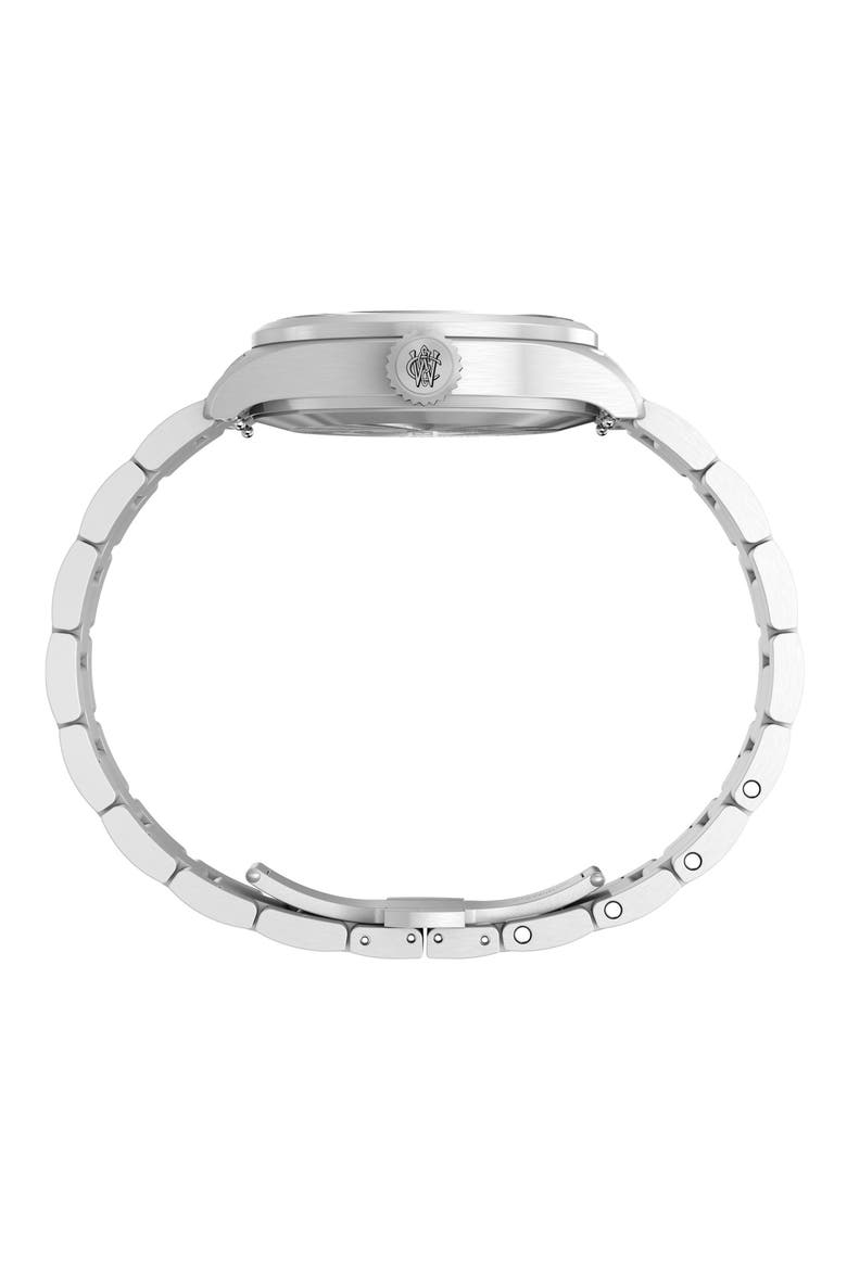 Waterbury Ace Bracelet Strap Watch, 41mm, Alternate, color, SILVER