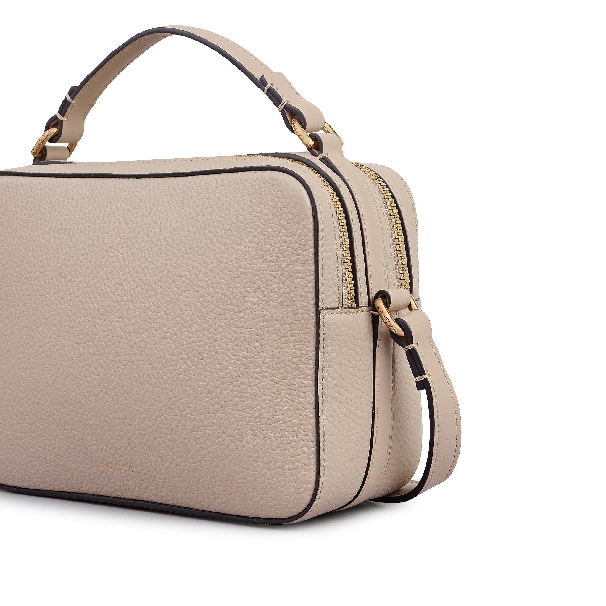 Radley Hadley Lane Medium Ziptop Crossbody Bag, Alternate, color, Porcini
